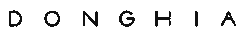 Donghia logo